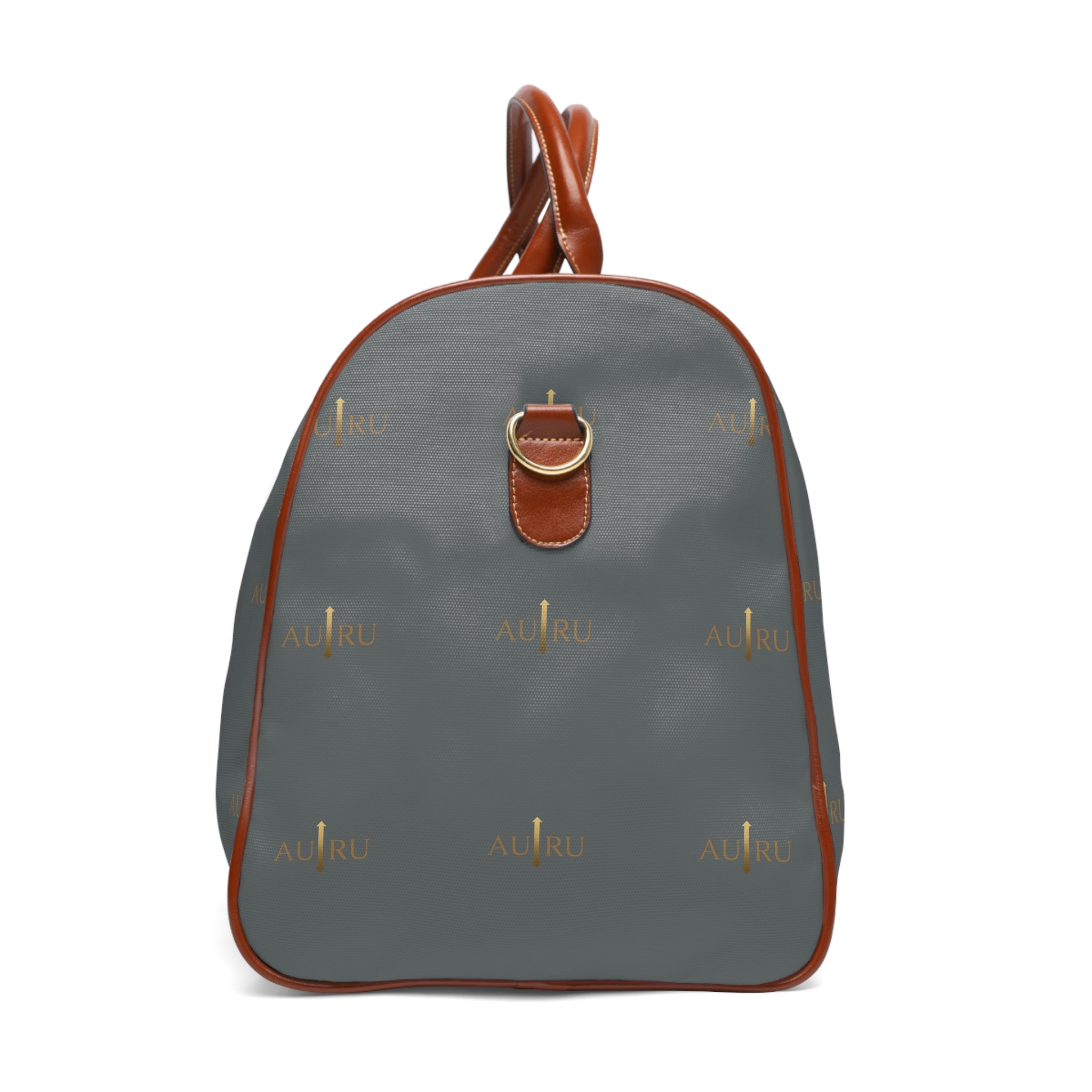 Waterproof Weekender Bag — Durable Travel Duffle with Leather Handles-AURU