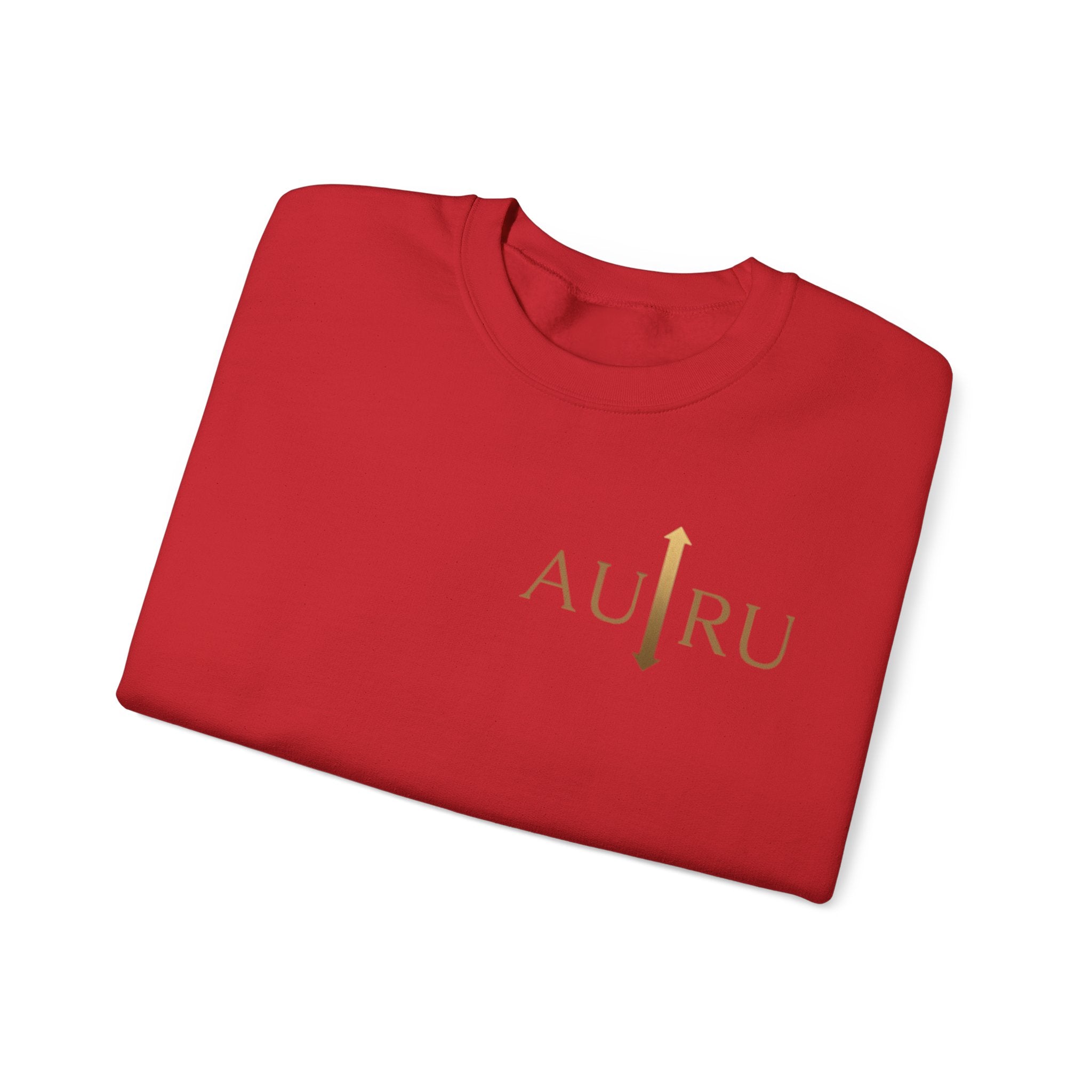 Auric Minimalist Crewneck Sweatshirt — AU|RU Logo