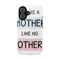 Phone Case – “You’re a Mother Like No Other” Pastel Stripes Protective Tough Case