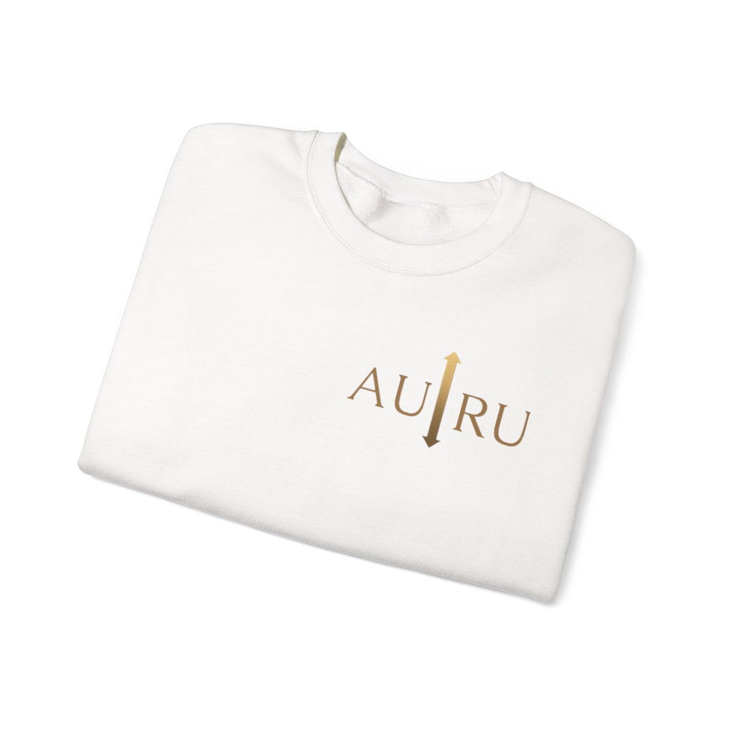 Auric Minimalist Crewneck Sweatshirt — AU|RU Logo