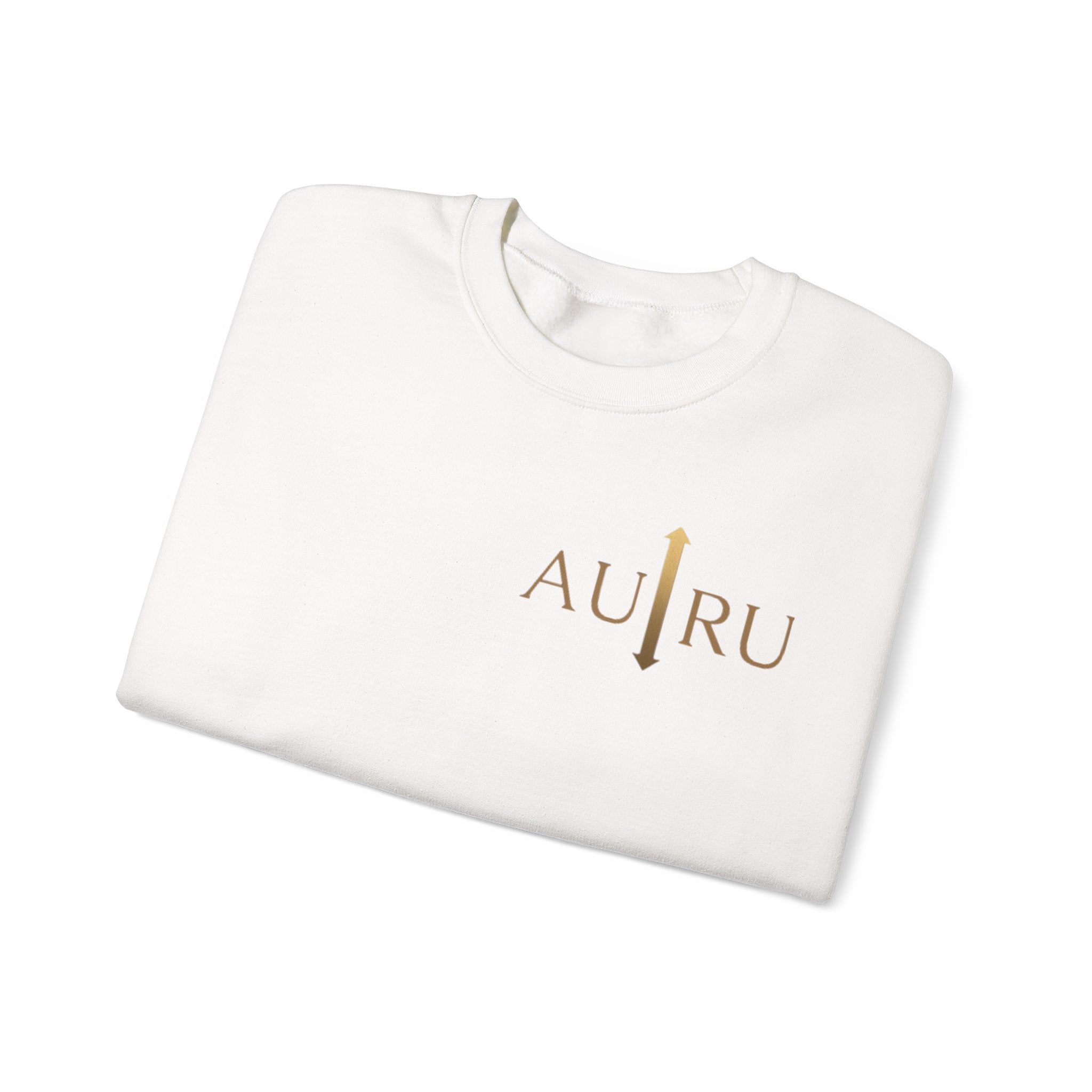 Auric Minimalist Crewneck Sweatshirt — AU|RU Logo
