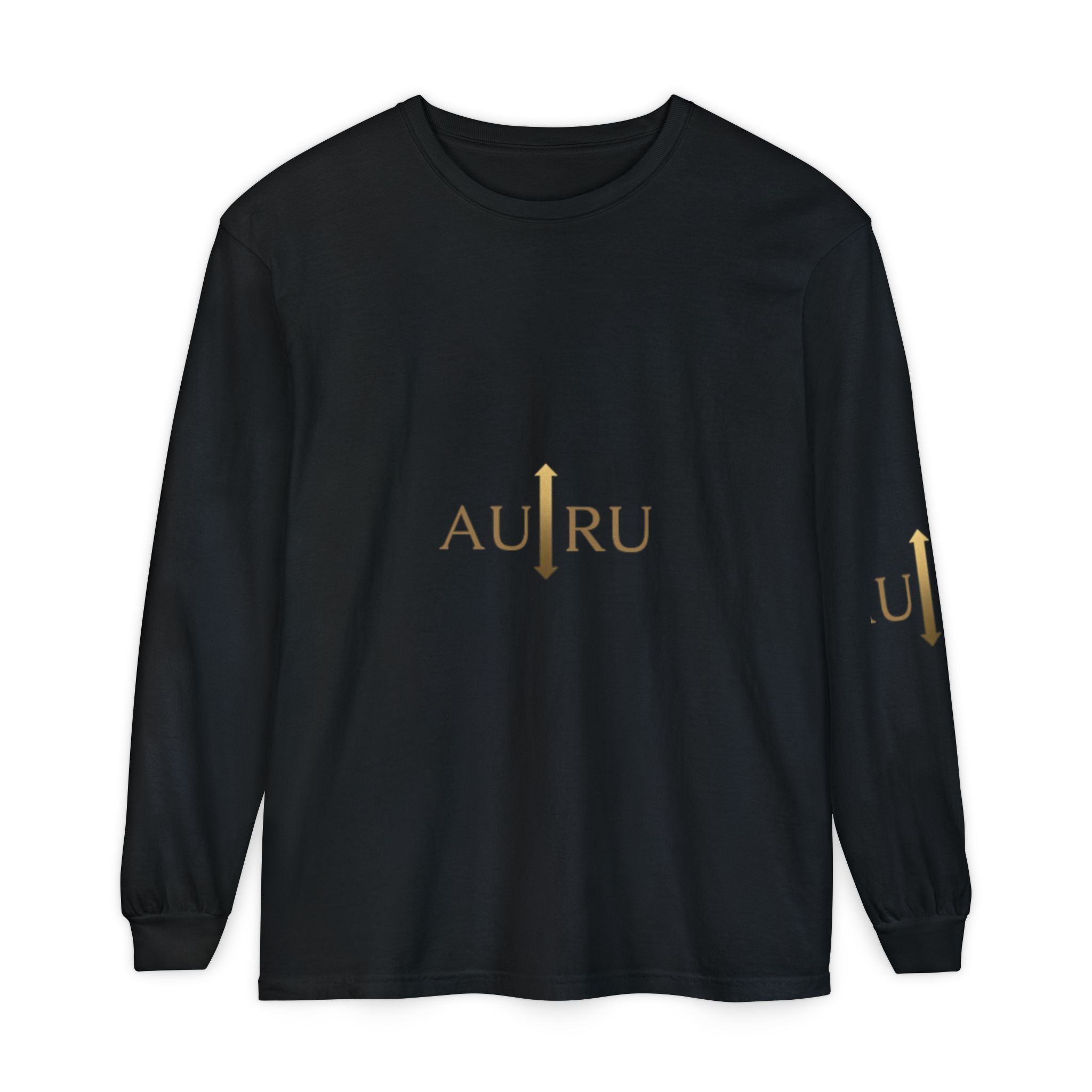 AURU Gold Arrow Long Sleeve Tee