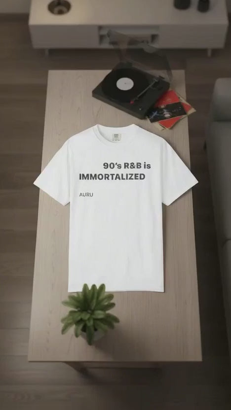 90's R&B Is Immortalized Tee — Vintage Music Graphic T-Shirt